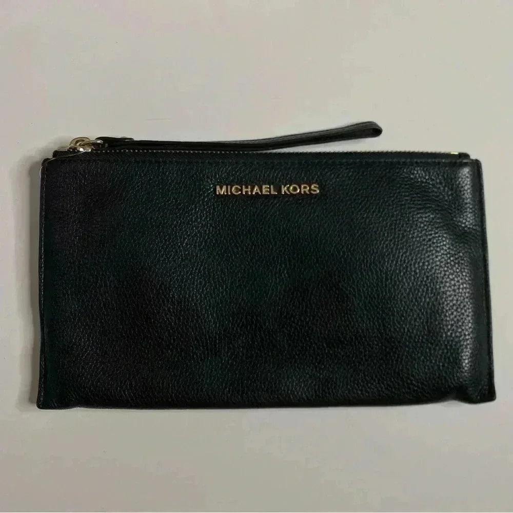 Michael Kors Black Wristlet